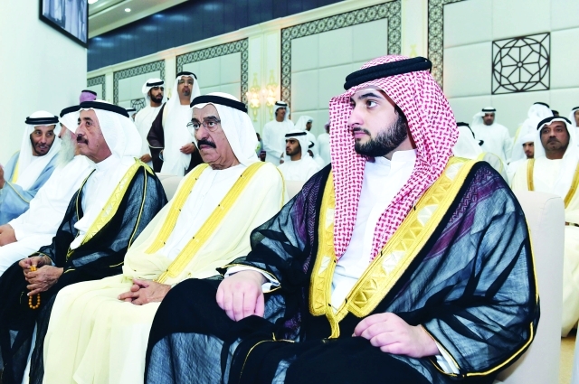 "أحمد بن محمد وحشر بن مكتوم ومحمد النابودة"