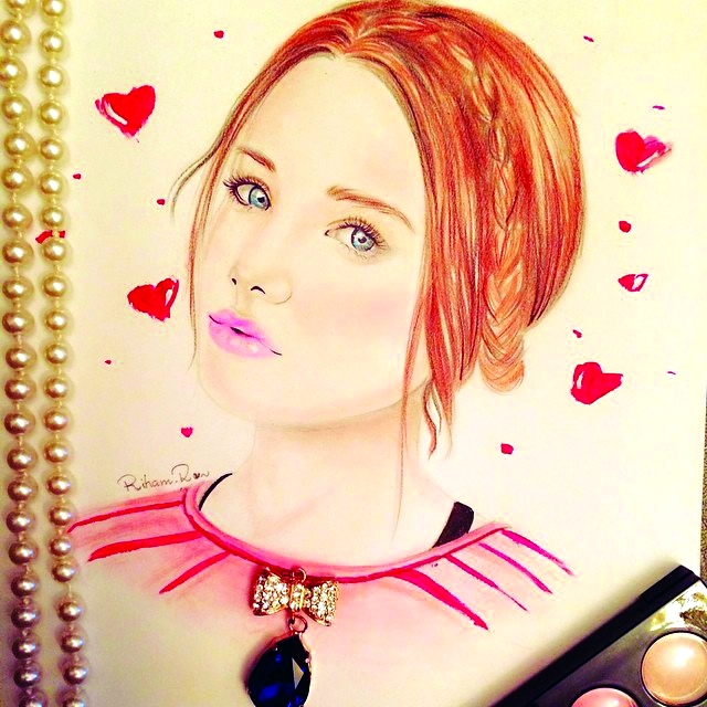 "تُحوّل الوجوه إلى لوحات"