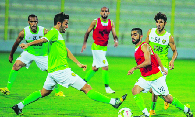 "تدريبات مكثفة للفريق الأول للوصل البيان"