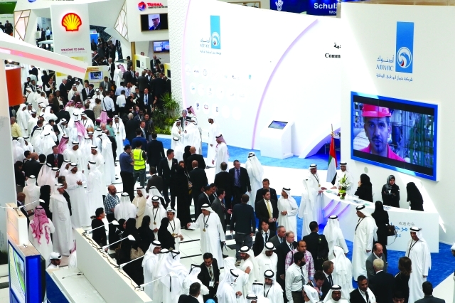 "\"أديبك\" يجمع قادة القطاع عالمياً في ابوظبي تصوير- مجدي اسكندر"