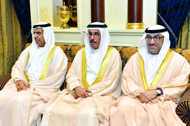 "عبدالرحمن العويس وعبيد الطاير وعبد الله غباش"
