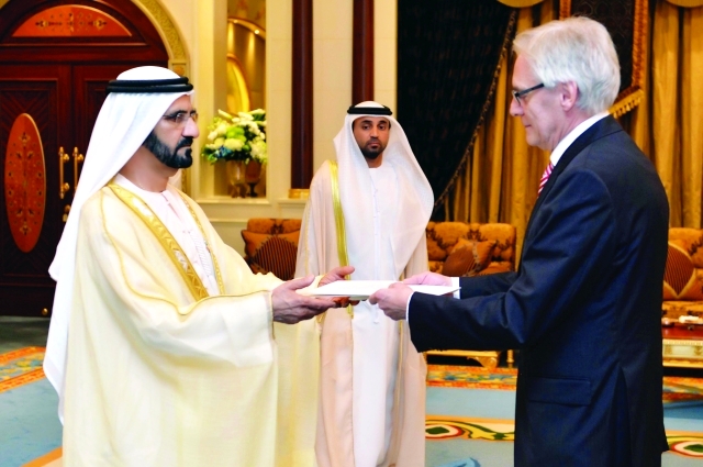 "... والسفير الألماني"