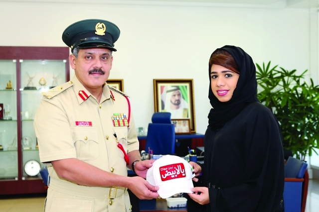 "محمد الشريف يستقبل مديرة الحملة"