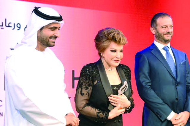 "..والفنانة صفية العمري"