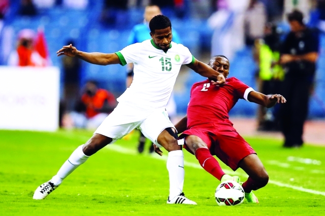 "المنتخب السعودي تعادل مع نظيره القطري في الافتتاح"