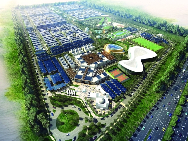 "المدينة المستدامة أول مشروع مستدام 100% في دبي"