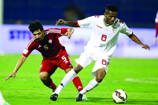 "من لقاء منتخبنا أمام عمان"