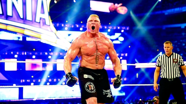 "ليسنير لم يعد يظهر كثيراً في عروض WWE من المصدر"