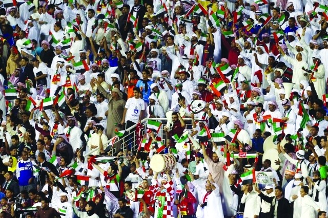 "جماهير الإمارات حرصت على مؤازرة منتخبنا الوطني"