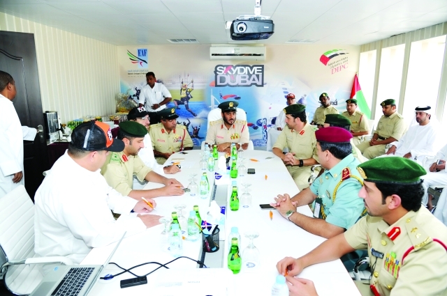 "من اجتماع لجنة تأمين الفعاليات البيان"