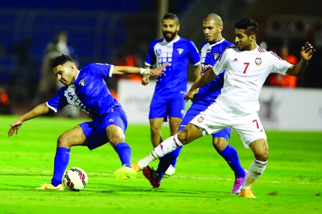 "من لقاء منتخبنا والكويت"