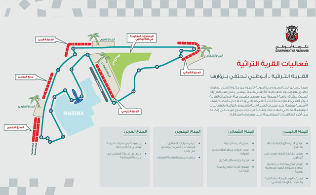 "خارطة القرية التراثية"