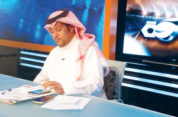 "مقدم برنامج كورة الزميل تركي العجمه"