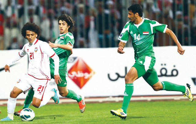 "الإمارات والعراق على موعد مع بطاقة المرور للمربع الذهبي البيان"
