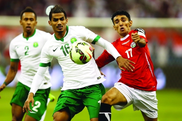 "المنتخب السعودي استحق التأهل \tتصوير- سالم خميس"