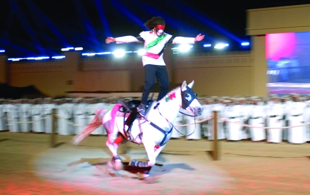 "عروض الفروسية"
