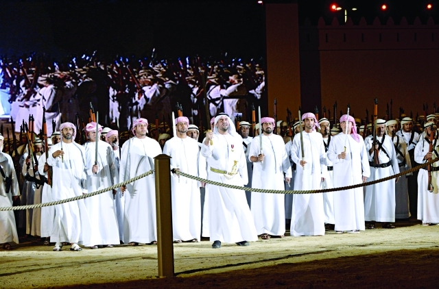 "جانب من فعاليات الهجن العربية الأصيلة"