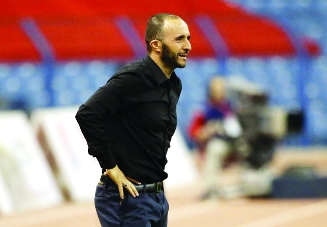 "جمال بلماضي مدرب منتخب قطر"