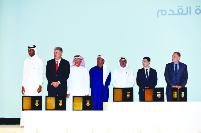 "الفائزون في الدورة الخامسة من جائزة محمد بن راشد للإبداع الرياضي أرشيفية"
