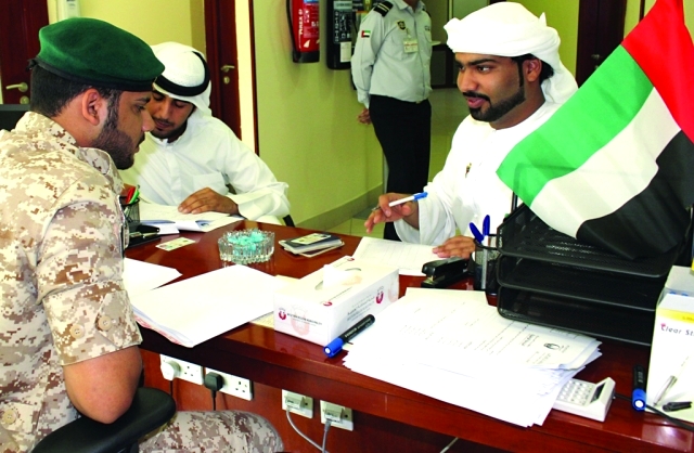 "خلال تسجيل المجندين في دلما ــ من المصدر"
