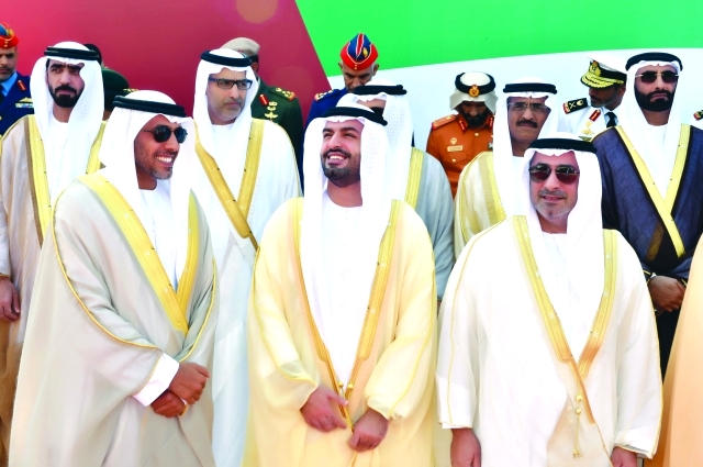 "عبدالله بلحيف النعيمي والبواردي وأحمد بن طحنون ومحمد بن حامد آل نهيان"