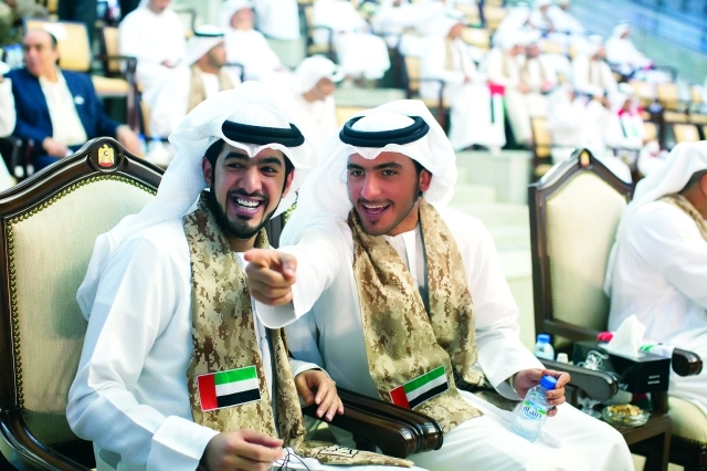 "أحمد بن ناصر بن زايد ومحمد بن سلطان آل نهيان"