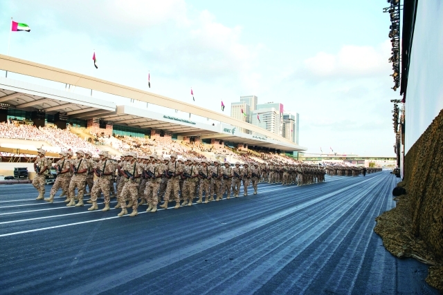 "جنود الوطن في العرض العسكري"