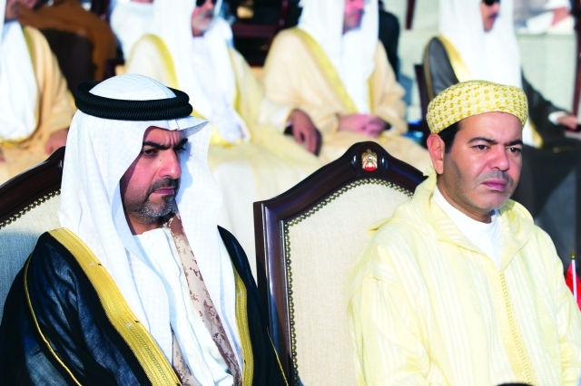 "حامد بن زايد ومولاي رشيد"