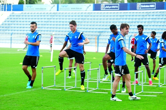 "من تدريبات النصر - البيان"