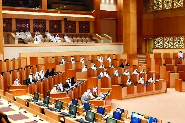 "المجلس الوطني الاتحادي حضور متواصل في مناقشة مختلف الشؤون الوطنية والاجتماعية ــ أرشيفية"