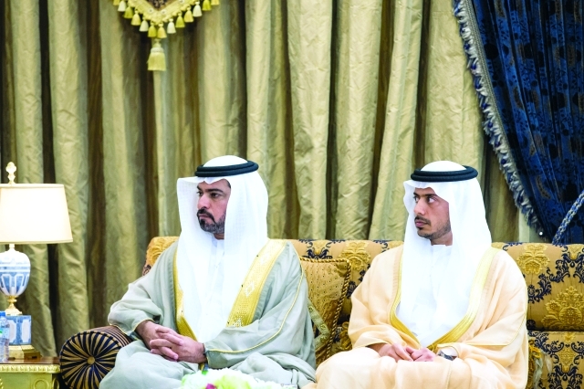"حمدان بن مبارك وسلطان بن طحنون"