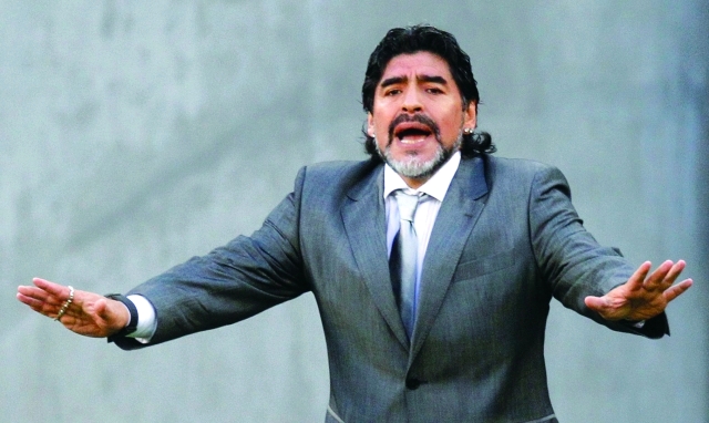 "مارادونا يعود ببرنامج جديد - أرشيفية"