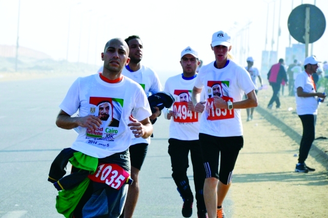 "الماراثون جذب العديد من الجنسيات"
