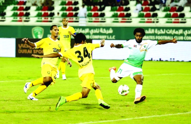 "الصقور فرطوا في المباراة - البيان"