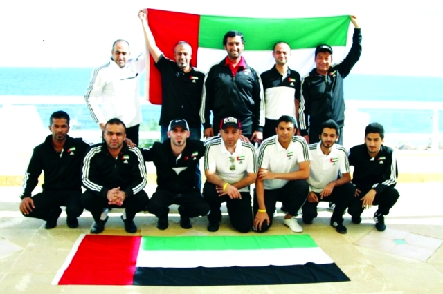 "بعثة البلياردو والسنوكر أبطال العرب"