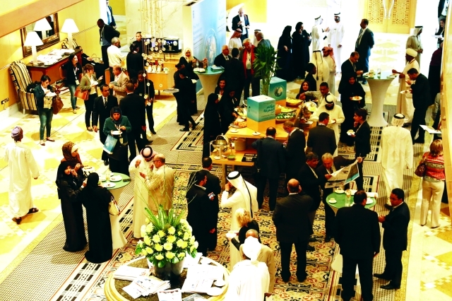 "خلال فعاليات مؤتمر المعرفة الأول في دبي ــ البيان"