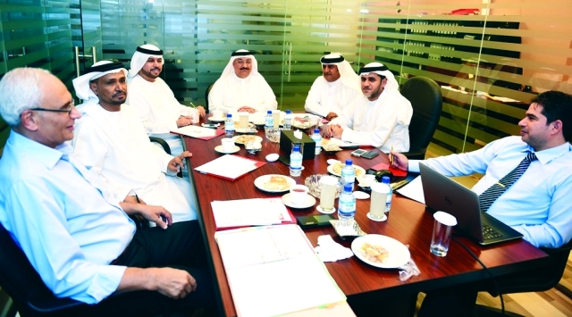 "جانب من الاجتماع -البيان"