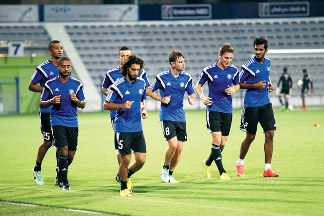 "النصر يتطلع إلى التقدم خطوة على حساب الإمارات\tالبيان"