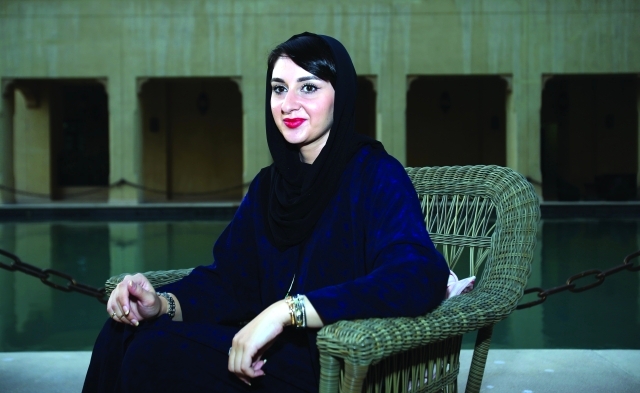 "رسل النعيمي تمتلك موهبة فريدة ورسالة نبيلة ــ تصوير: اكسفير ويلسون"