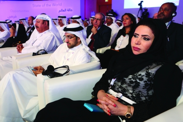 "المنتدى الأستراتيجي العربي,فندق الريتز كارلتو في مركز دبي المالي العالمي,ديسمبر,14,2014 - تصوير عماد علاء الدين"