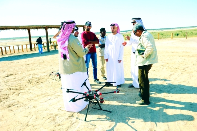 محمية الوثبة في أبوظبي تنجز المرحلة الأولى لتأهيل البنية التحتية