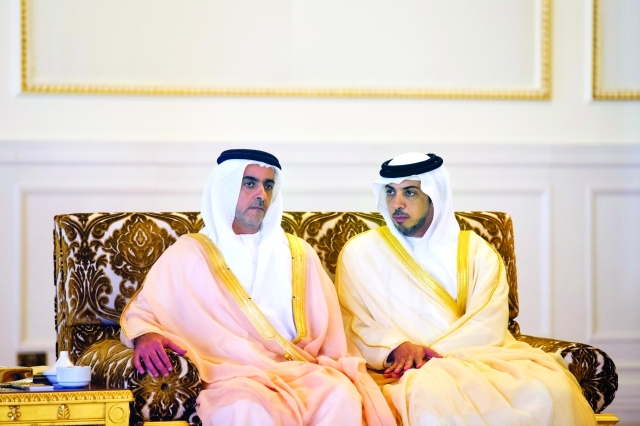 "سيف ومنصور بن زايد"