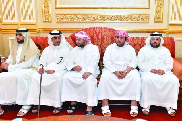 "محمد بن صالح الشرقي وأحمد ومحمد بن حمد بن سيف الشرقي وفيصل بن صقر القاسمي"