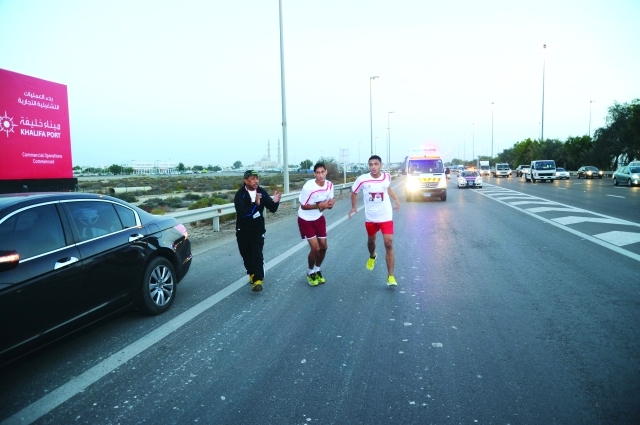 "من فعاليات ماراثون العام الماضي  -\tالبيان"