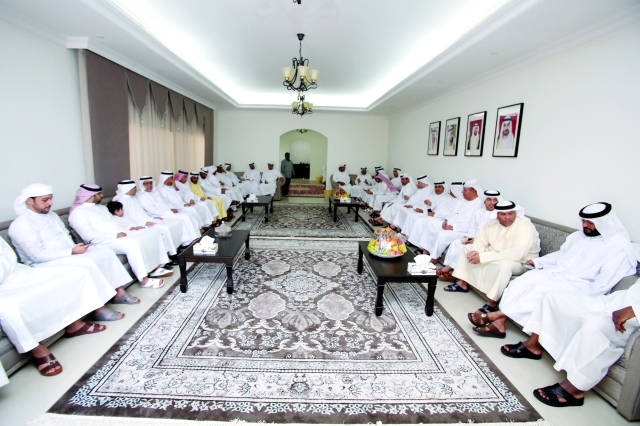 "جانب من لقاء الأصدقاء"