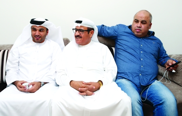 "علي حميد وطارق الحمادي وبسام الترك"