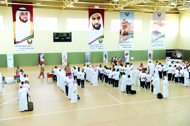 كوكبة جديدة من شباب الوطن تلبي نداء الواجب