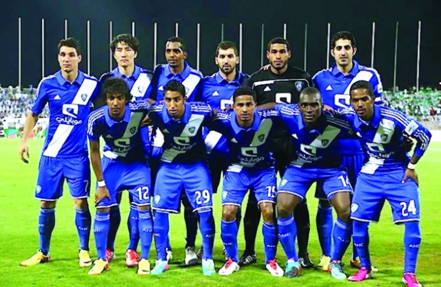 "الهلال السعودي يسعي لإقامة عدد من المباريات الودية القوية - أرشيفية"