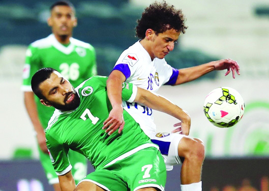 "علي مبخوت  هداف المواطنينالبيان"