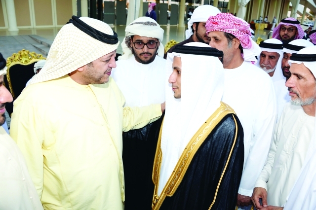 "سعيد بن طحنون والعريس عيسى المهيري"